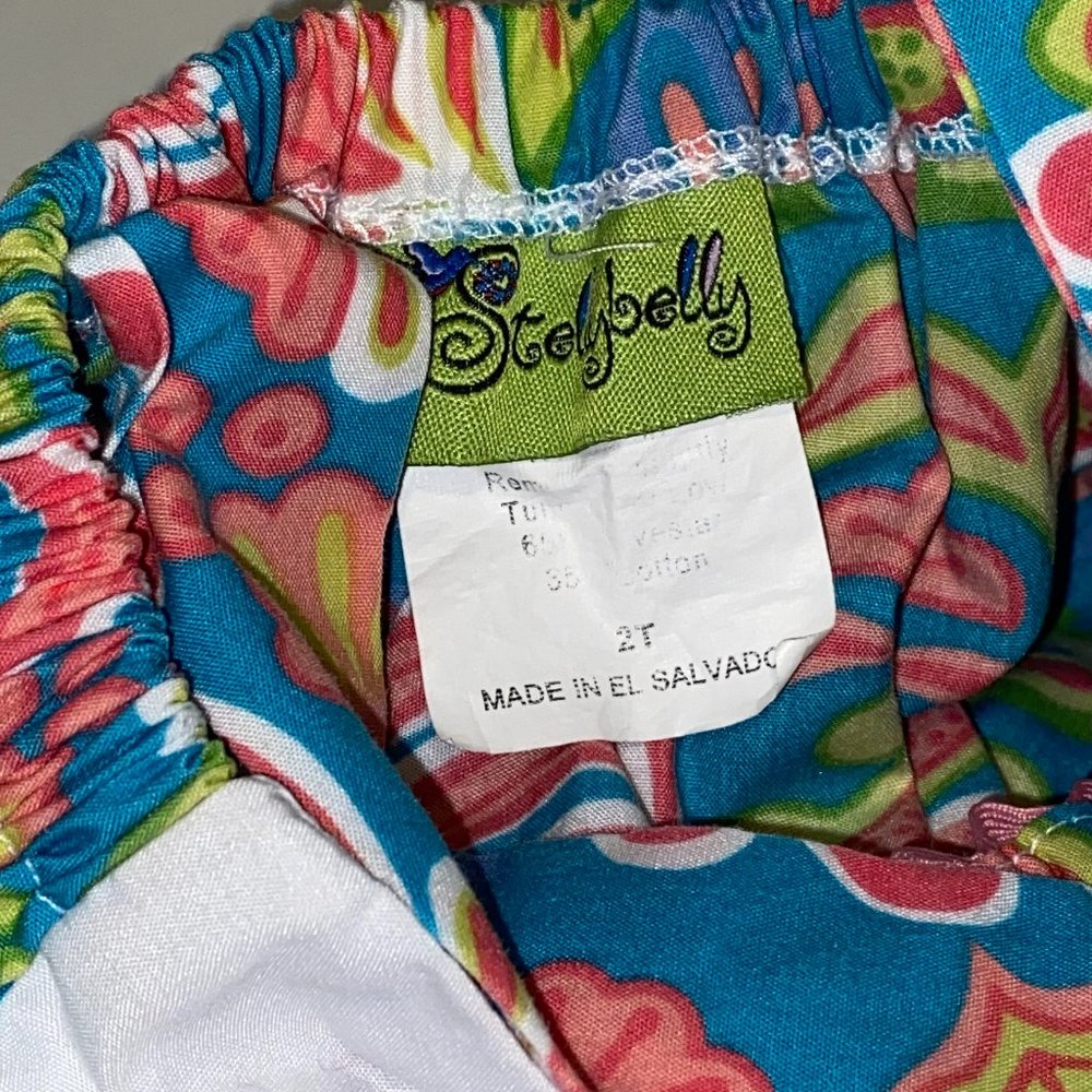 StellyBelly Monogrammed Romper "A" - Picture 9 of 9